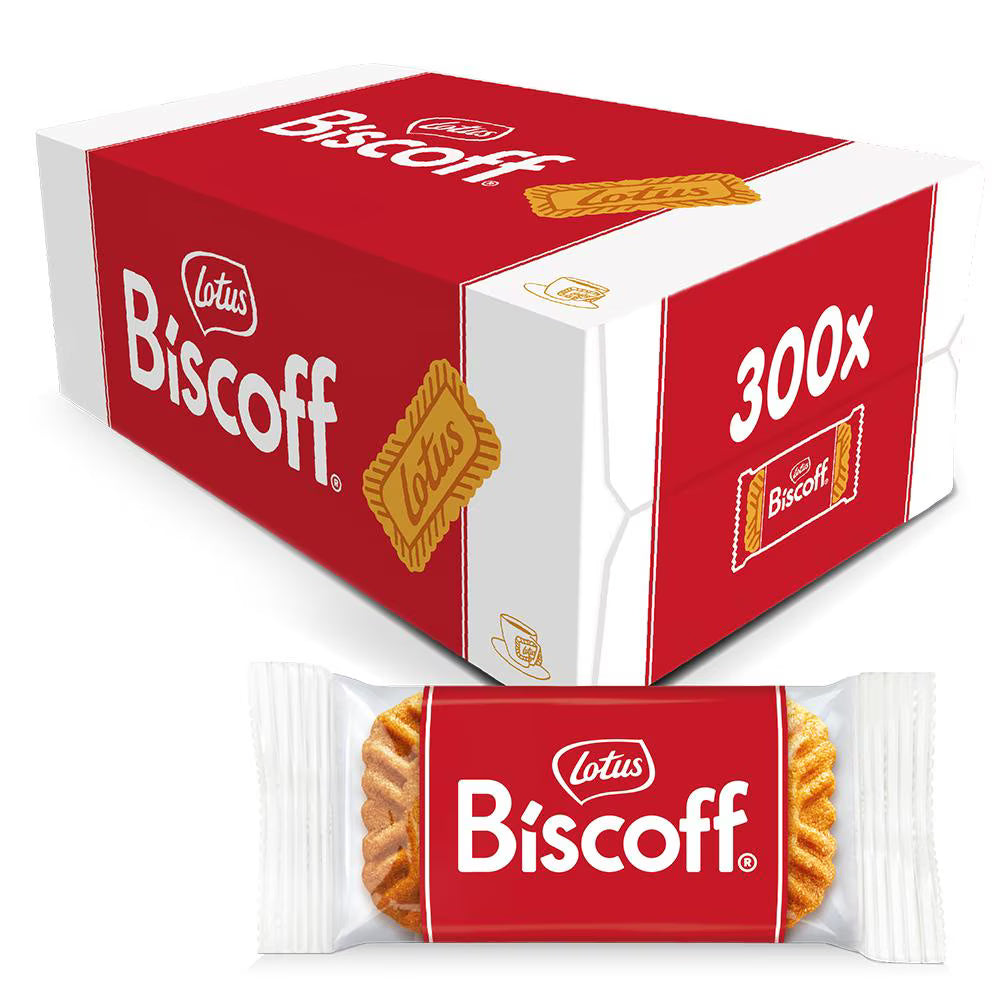 LOTUS BISCOFF SINGLE BISCUIT 300PC