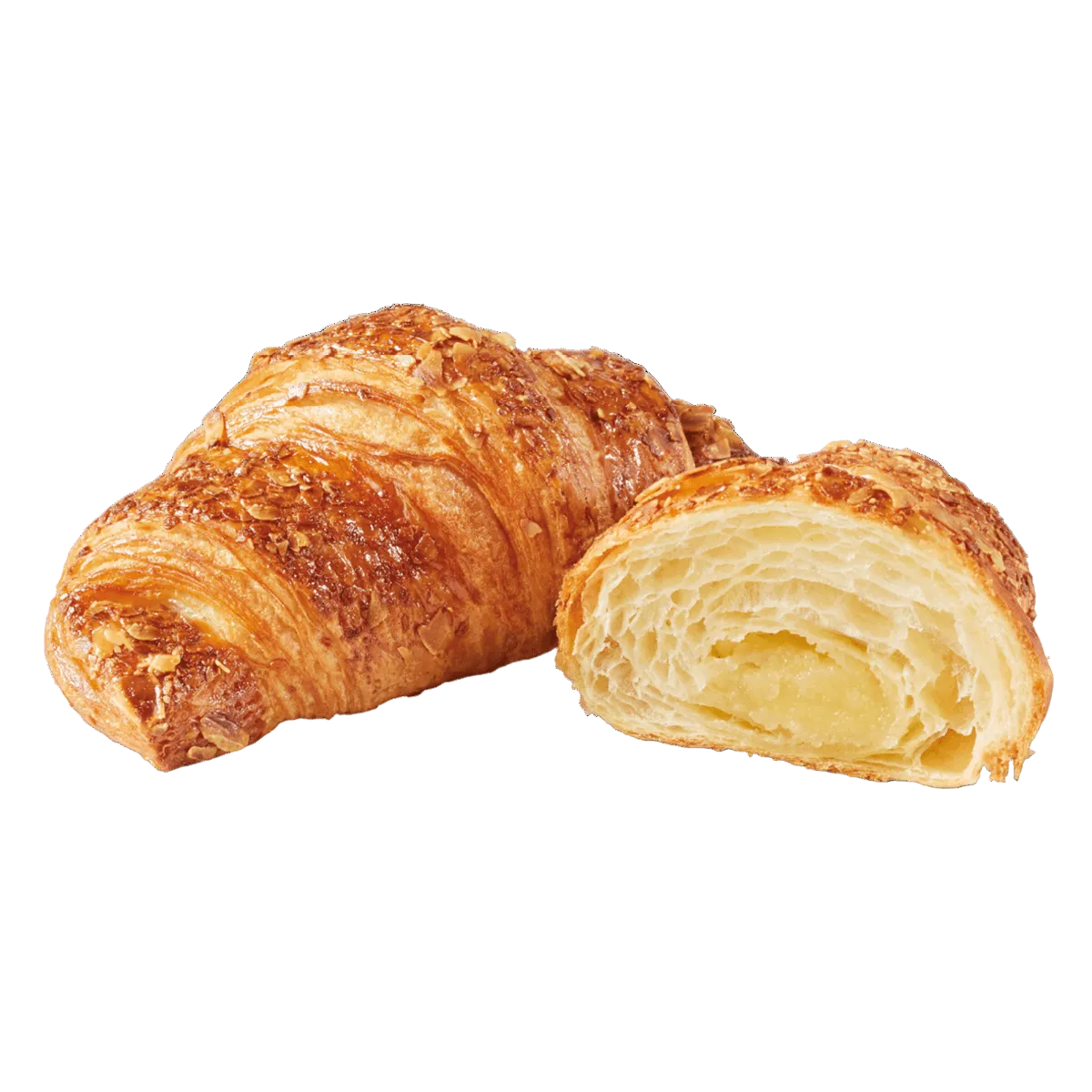 BRIDOR Almond Croissant with Topping 60X95g - Cafe Supply