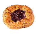 BRIDOR Vegan Black Cherry & Linseed Crown 48x90g - Cafe Supply