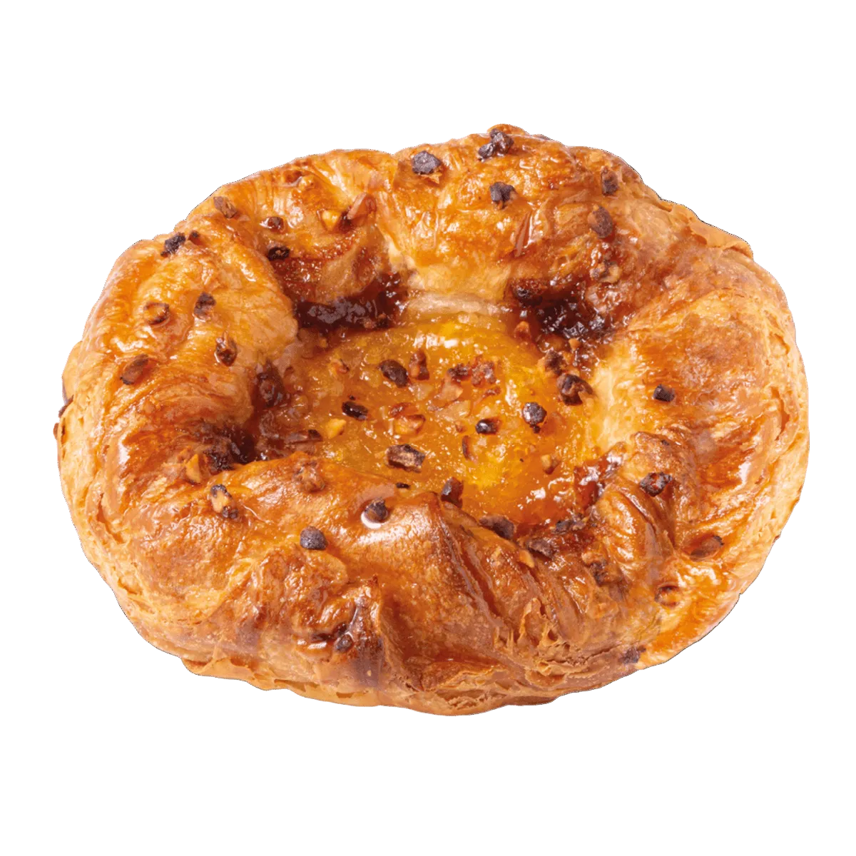 BRIDOR Vegan Orange & Hazelnut Crown 48x90g - Cafe Supply