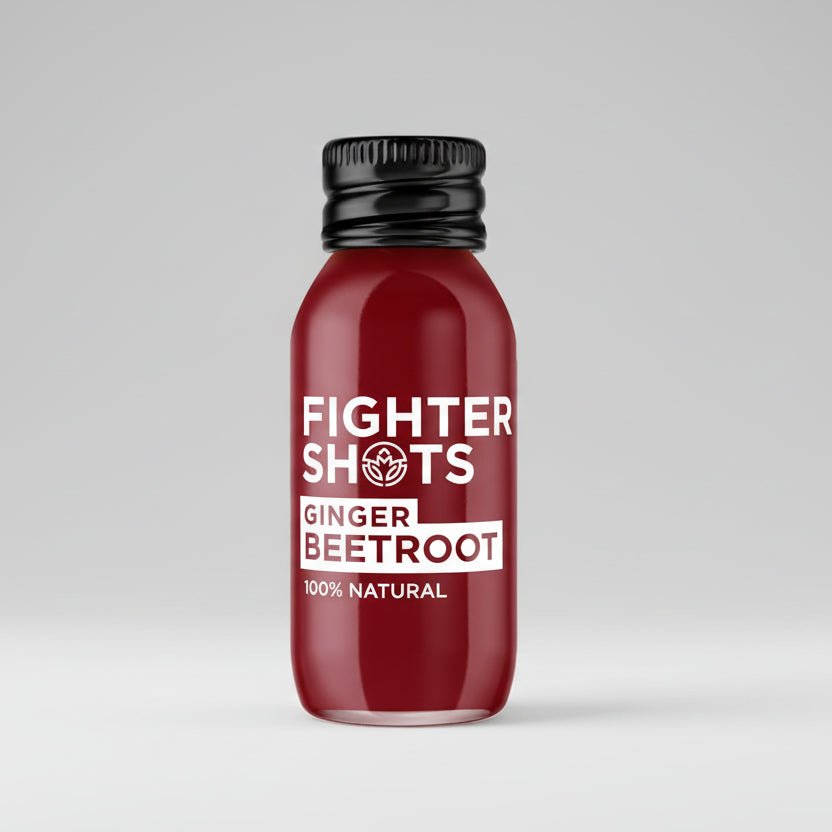 Fighter Shots 100% VEGAN Ginger + Beetroot - Cafe Supply