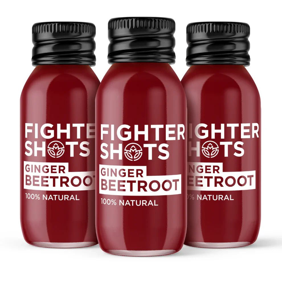 Fighter Shots 100% VEGAN Ginger + Beetroot - Cafe Supply