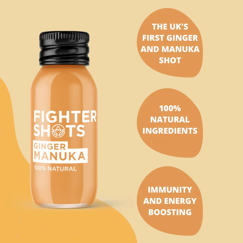 Fighter Shots Ginger + Manuka Honey - Cafe Supply