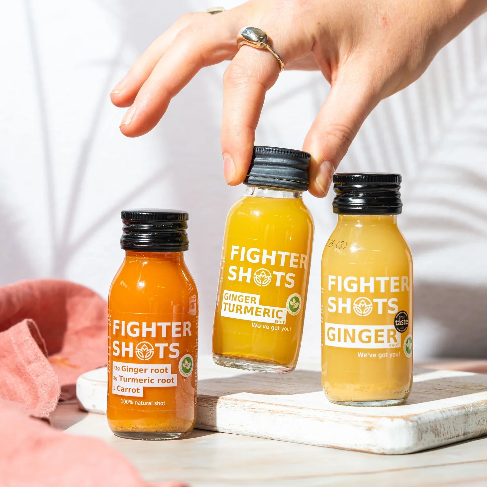 Fighter Shots Ginger + TURMERIC - Cafe Supply