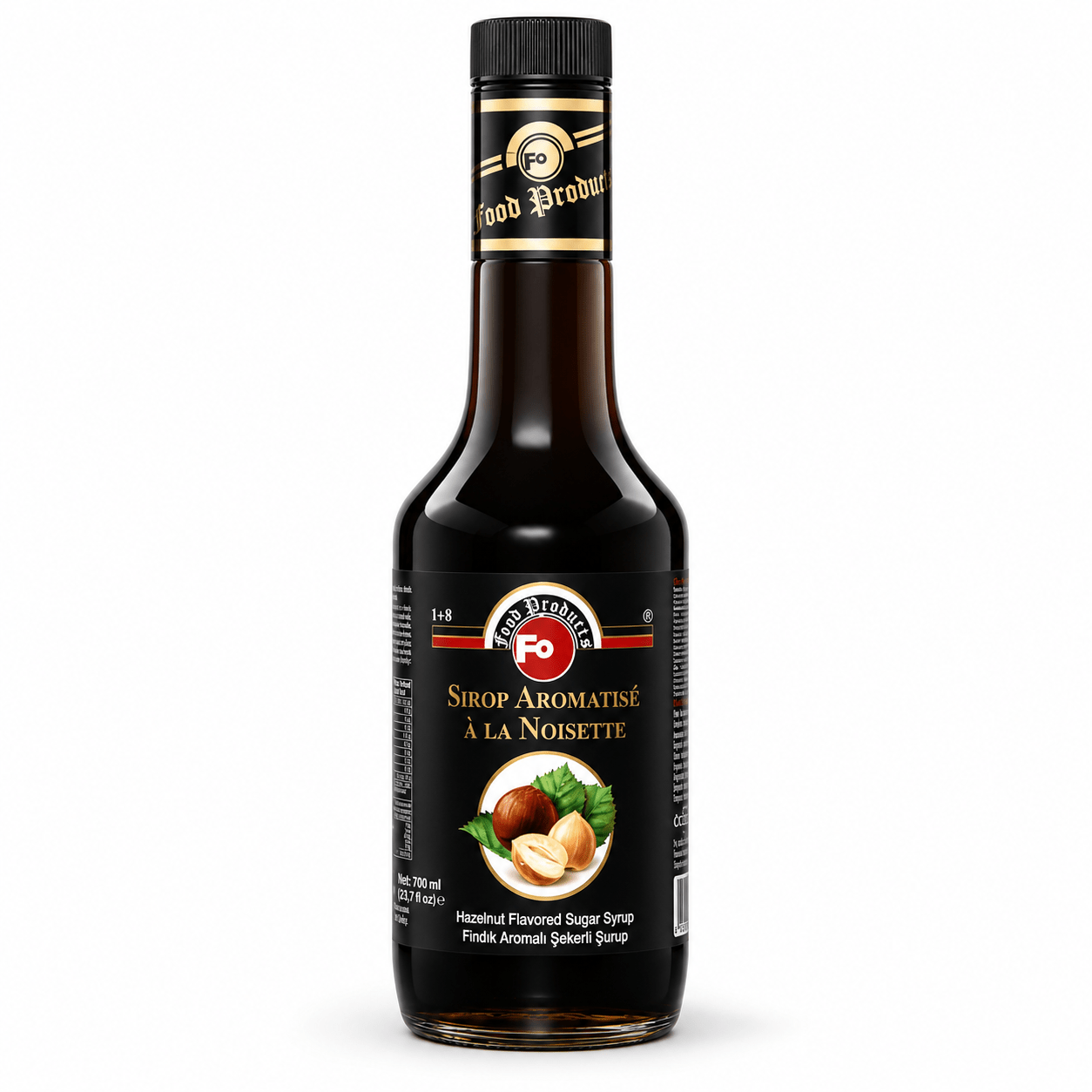 FO HAZELNUT SYRUP 70CL - Cafe Supply