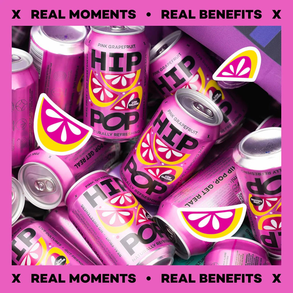 Hip Pop Pink Grapefruit Soda - Cafe Supply