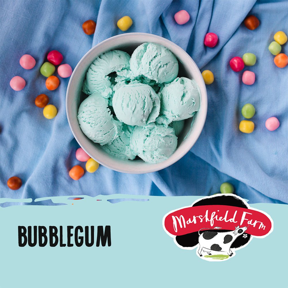 MARSHFIELDS Blue Bubblegum Ice Cream - Cafe Supply