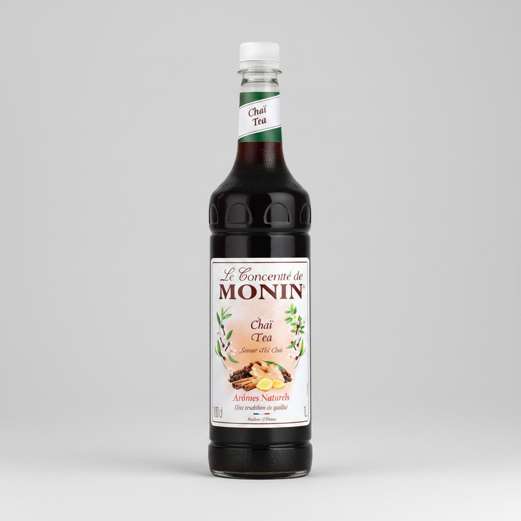 MONIN CHAI SYRUP 1LT PET BOTTLE - Cafe Supply