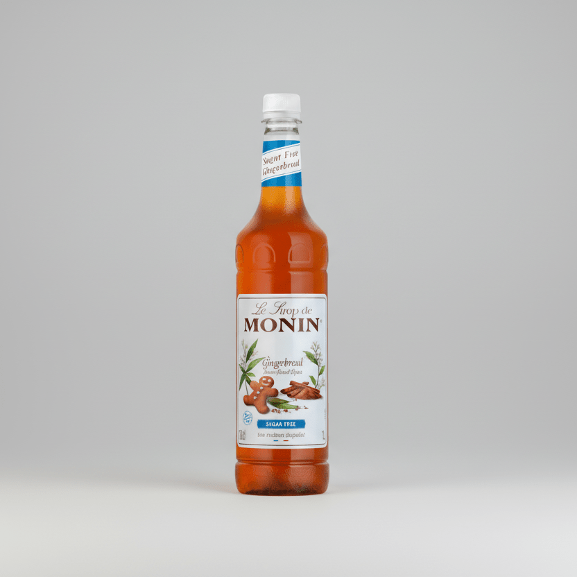 Monin Gingerbread Sugar Free Syrup - Cafe Supply