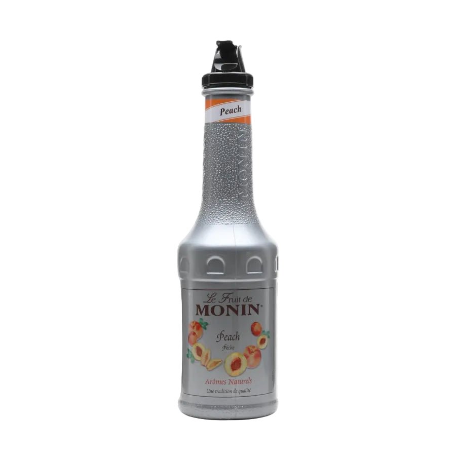MONIN PEACH FRUIT PUREE 1LT - Cafe Supply