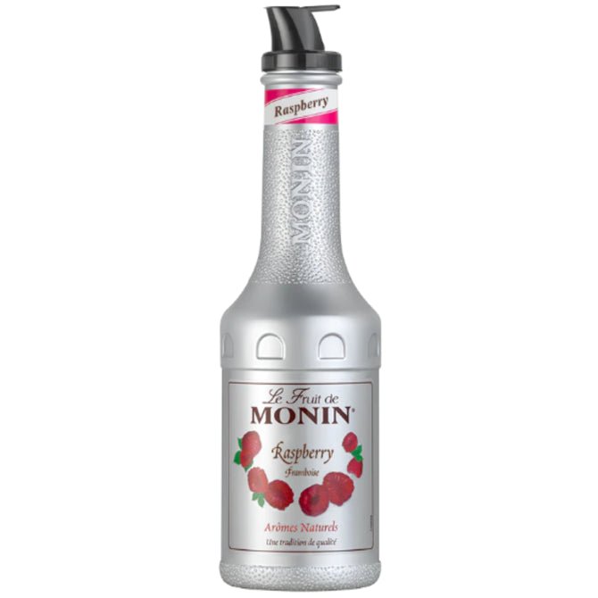 MONIN RASPBERRY FRUIT PUREE 1LT - Cafe Supply