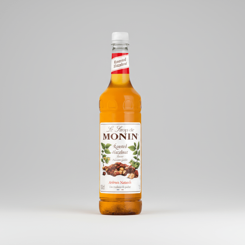 Monin Roasted Hazelnut Syrup - Cafe Supply