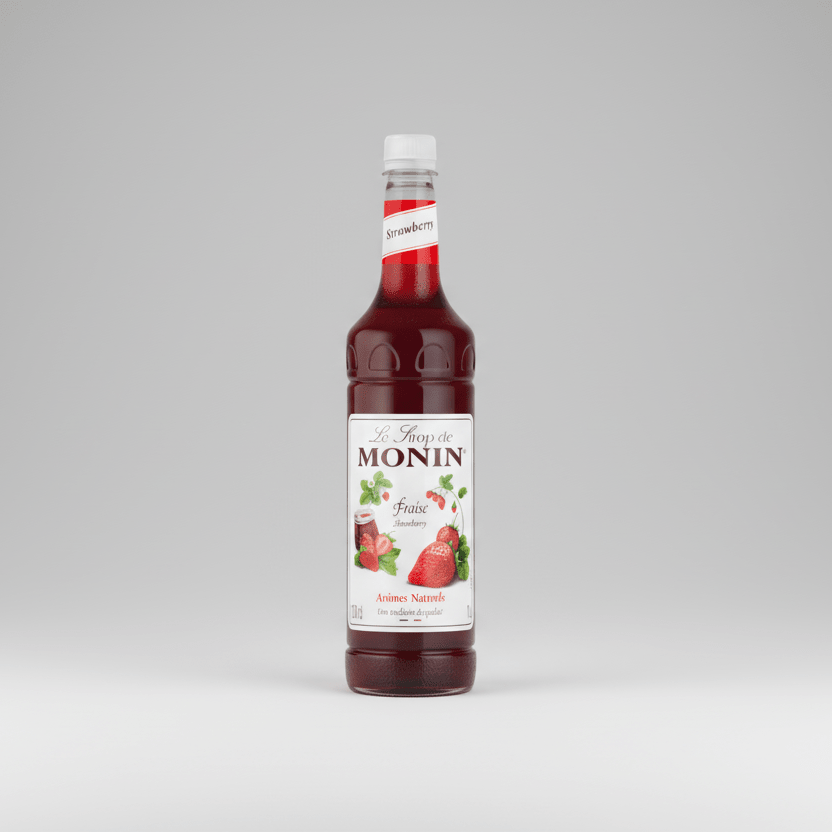 Monin Strawberry Syrup - Cafe Supply