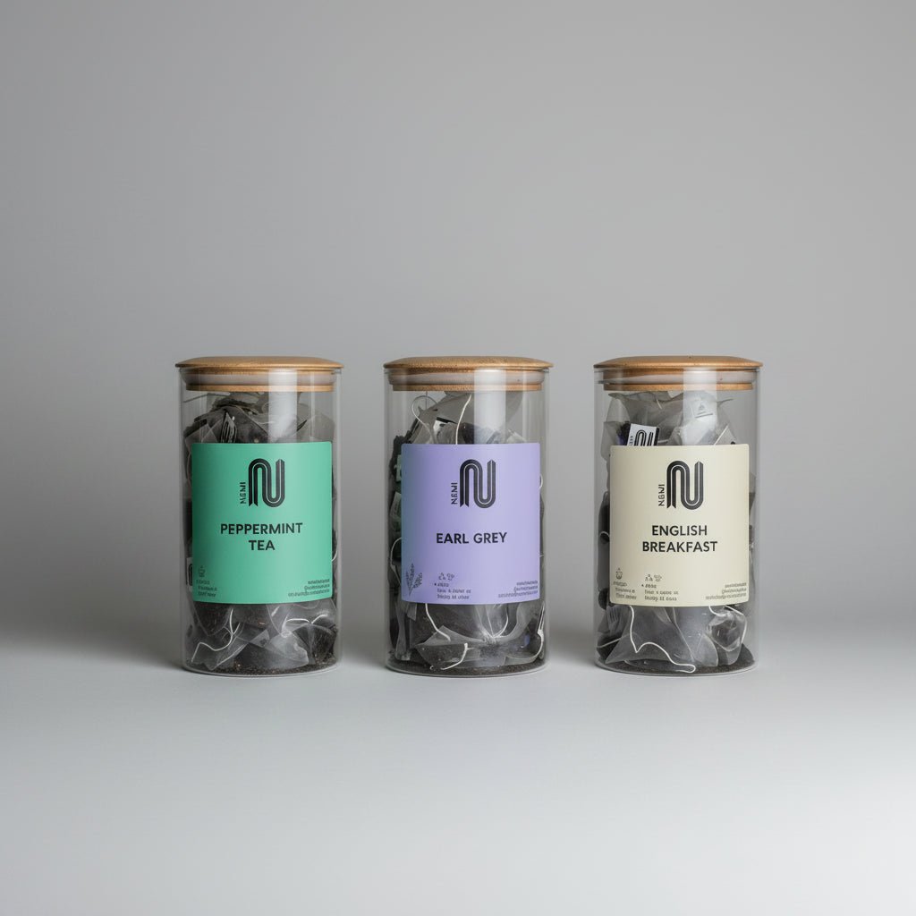 Nemi Glass Jar - Cafe Supply