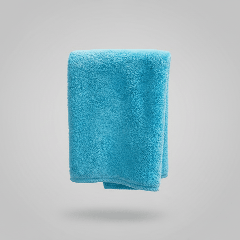 NICE CORAL Microfiber Fleece Towel - Cafe Supply