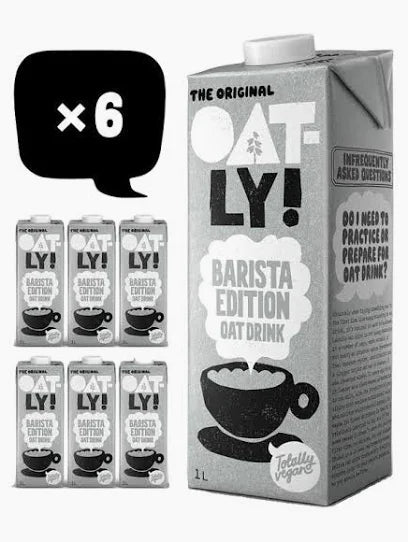 OATLY OAT MILK BARISTA 6X1LT - Cafe Supply