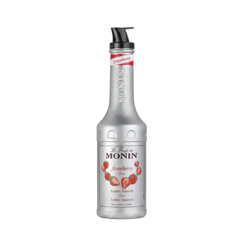 MONIN STRAWBERRY FRUIT PUREE 1LT