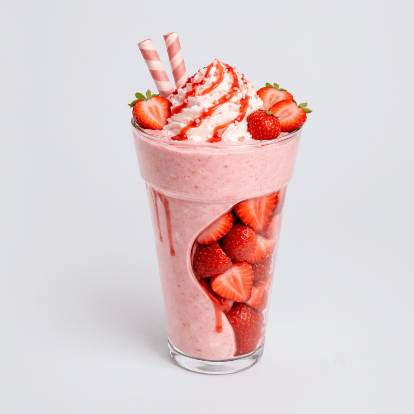 Strawberry Milkshake Mix - Cafe Supply