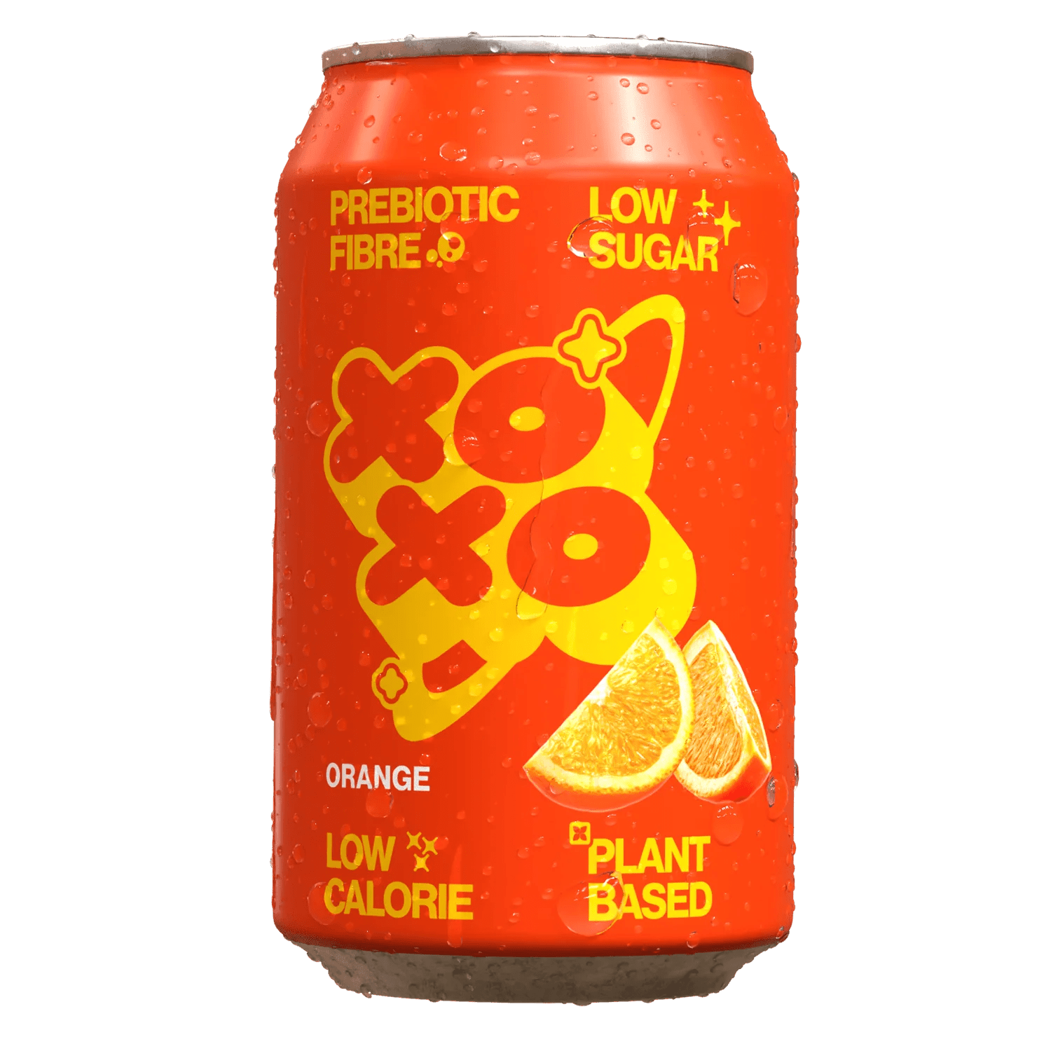 XOXO Orange Prebiotic Soda 12x330ml - Cafe Supply